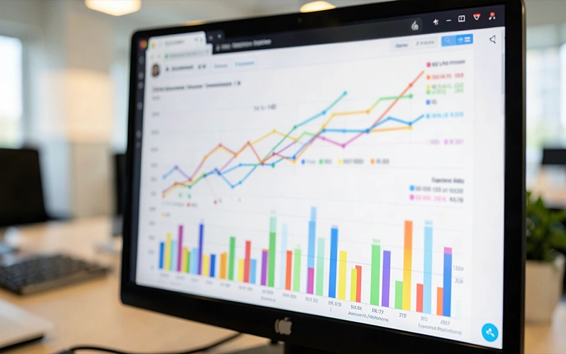 Graphiques statistiques montrant des écarts de performance de joueurs