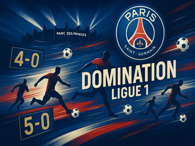 La domination du PSG en Ligue 1 et son impact sur les paris buteur