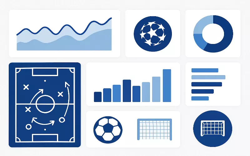 Tableau de statistiques et analyses pour les paris buteur en Ligue des Champions