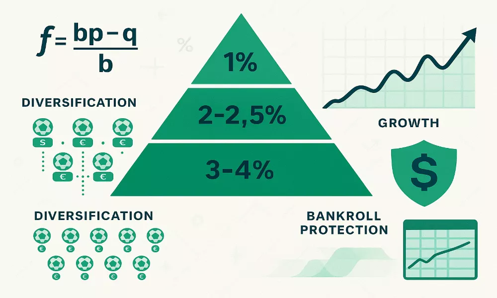 Stratégies de mise - Gestion de bankroll et critère de Kelly pour maximiser les gains